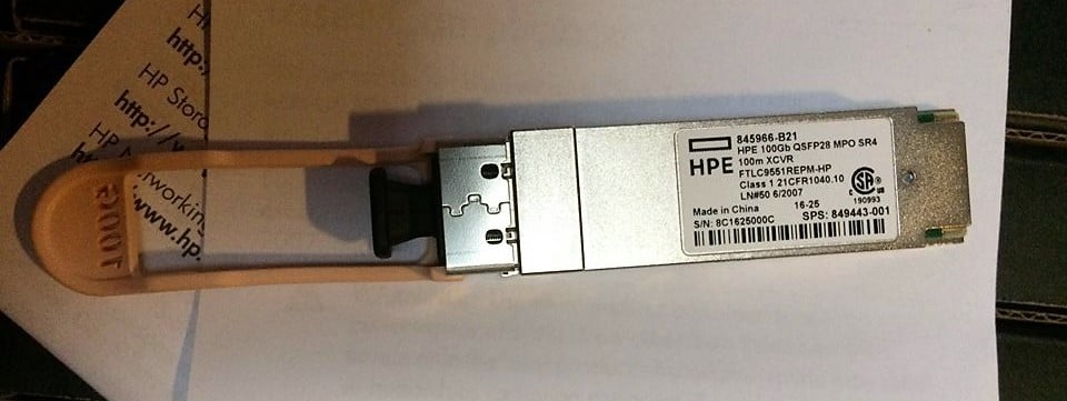 845966-B21 100Gb HPE Transceiver - REL Group Online Store